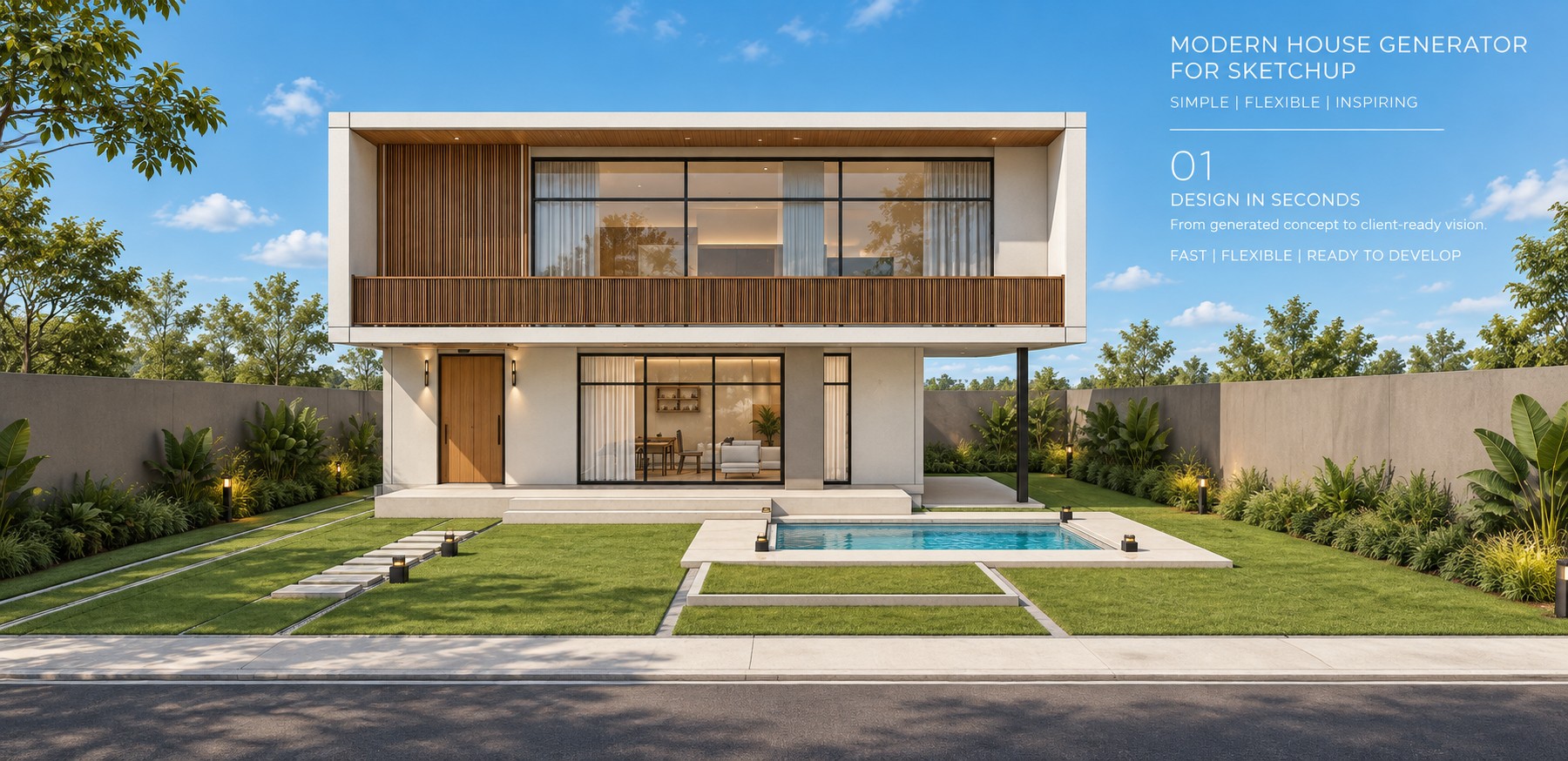 Modern residence concept A