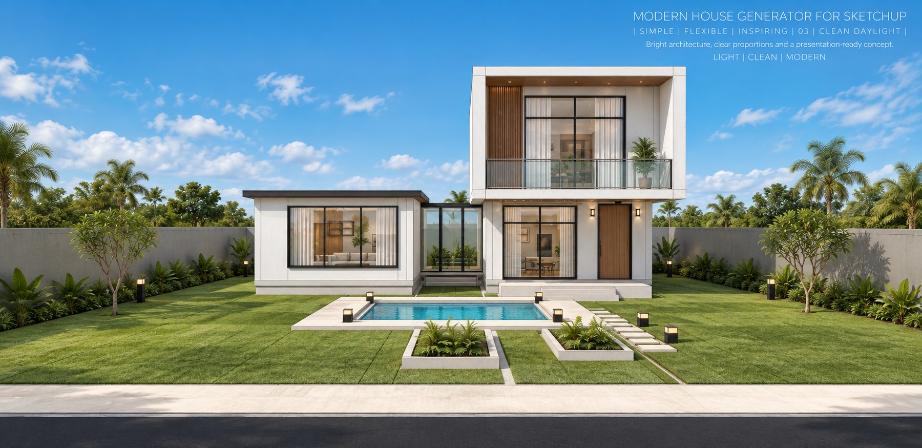 Modern residence concept B