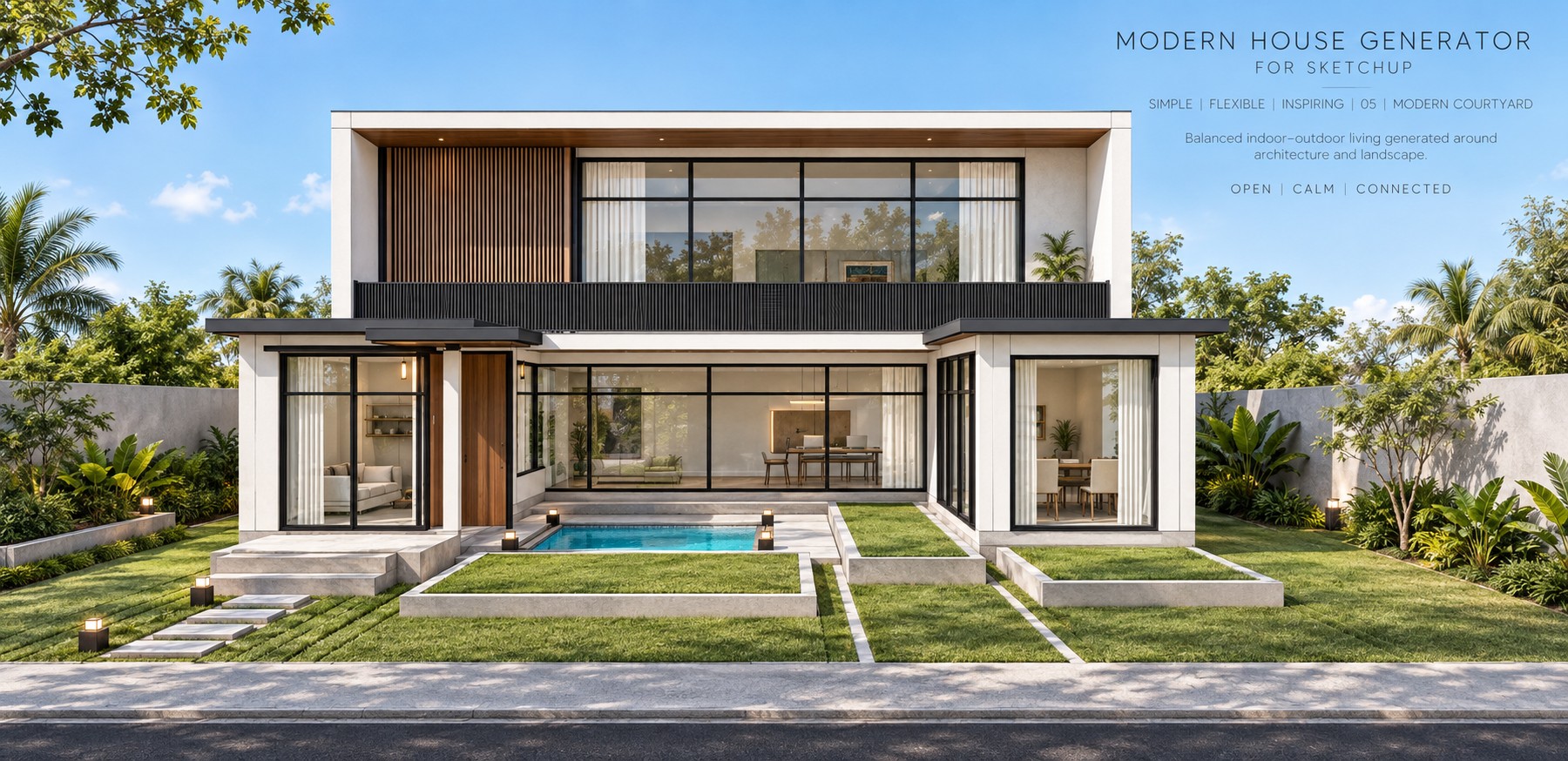 Modern residence concept C
