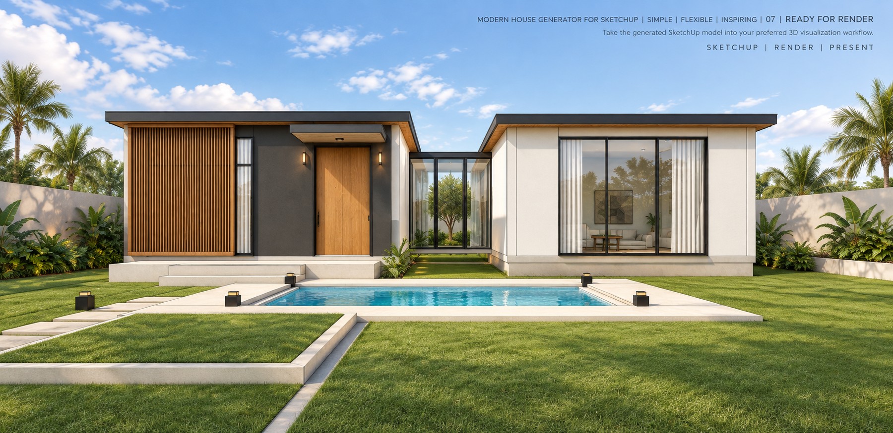Modern residence concept D