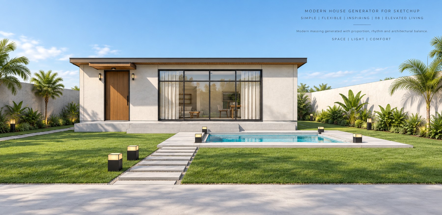 Modern residence concept F